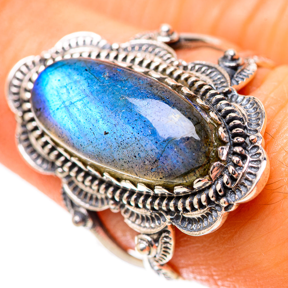 Labradorite 925 Sterling Silver Ring Size 8 (925 Sterling Silver) RING139387