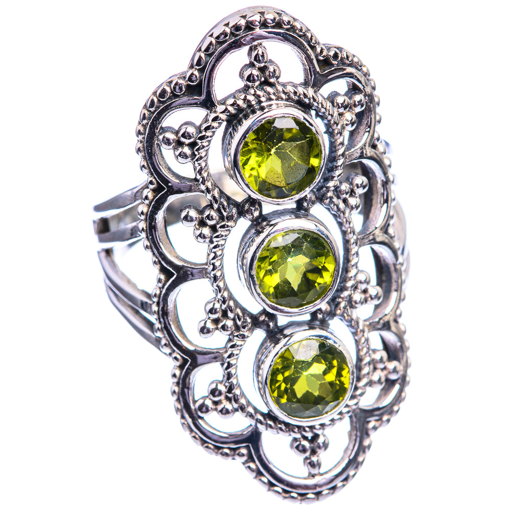 Peridot Ring Size 6 (925 Sterling Silver) R142253