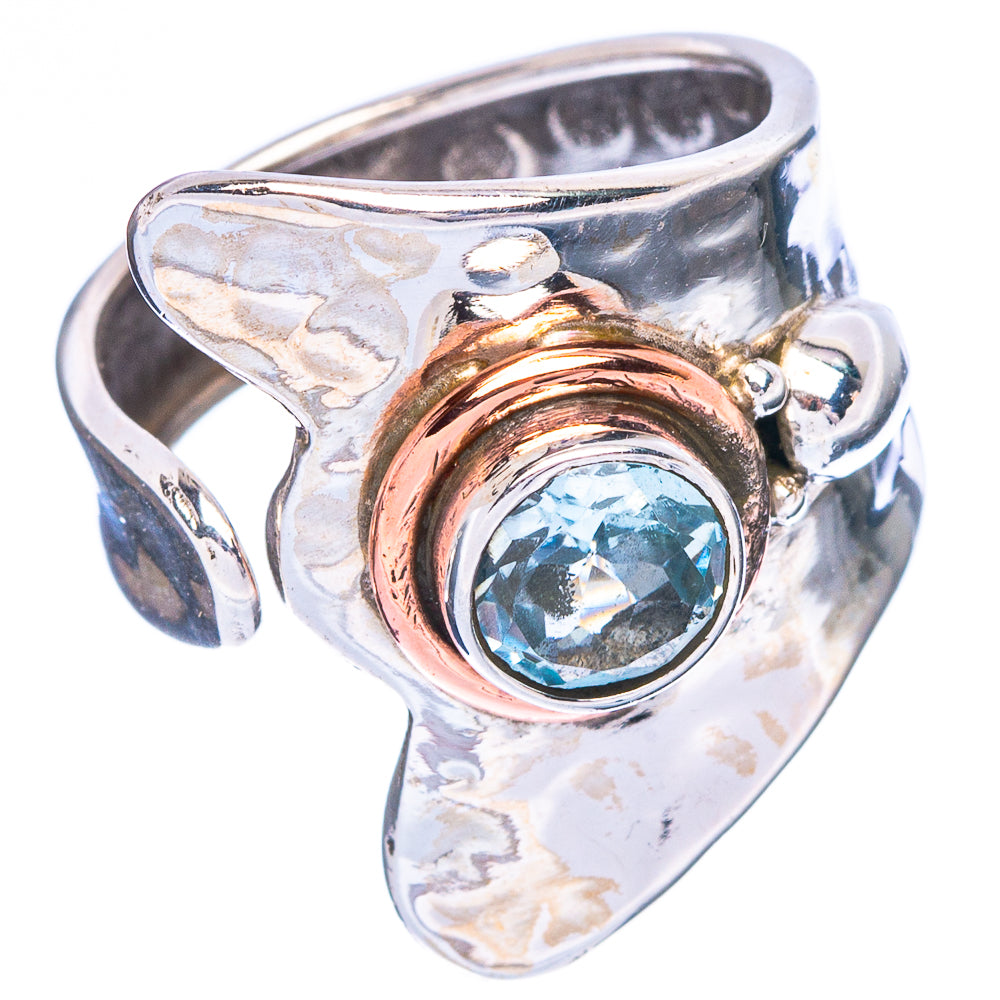 Blue Topaz Ring Size 5 (925 Sterling Silver) R147039