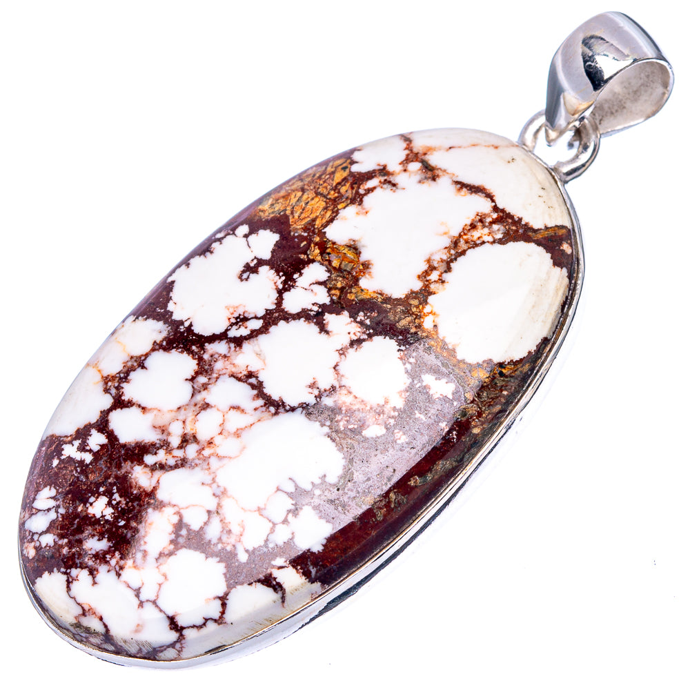 Wild Horse Jasper Pendant 2" (925 Sterling Silver) P43188