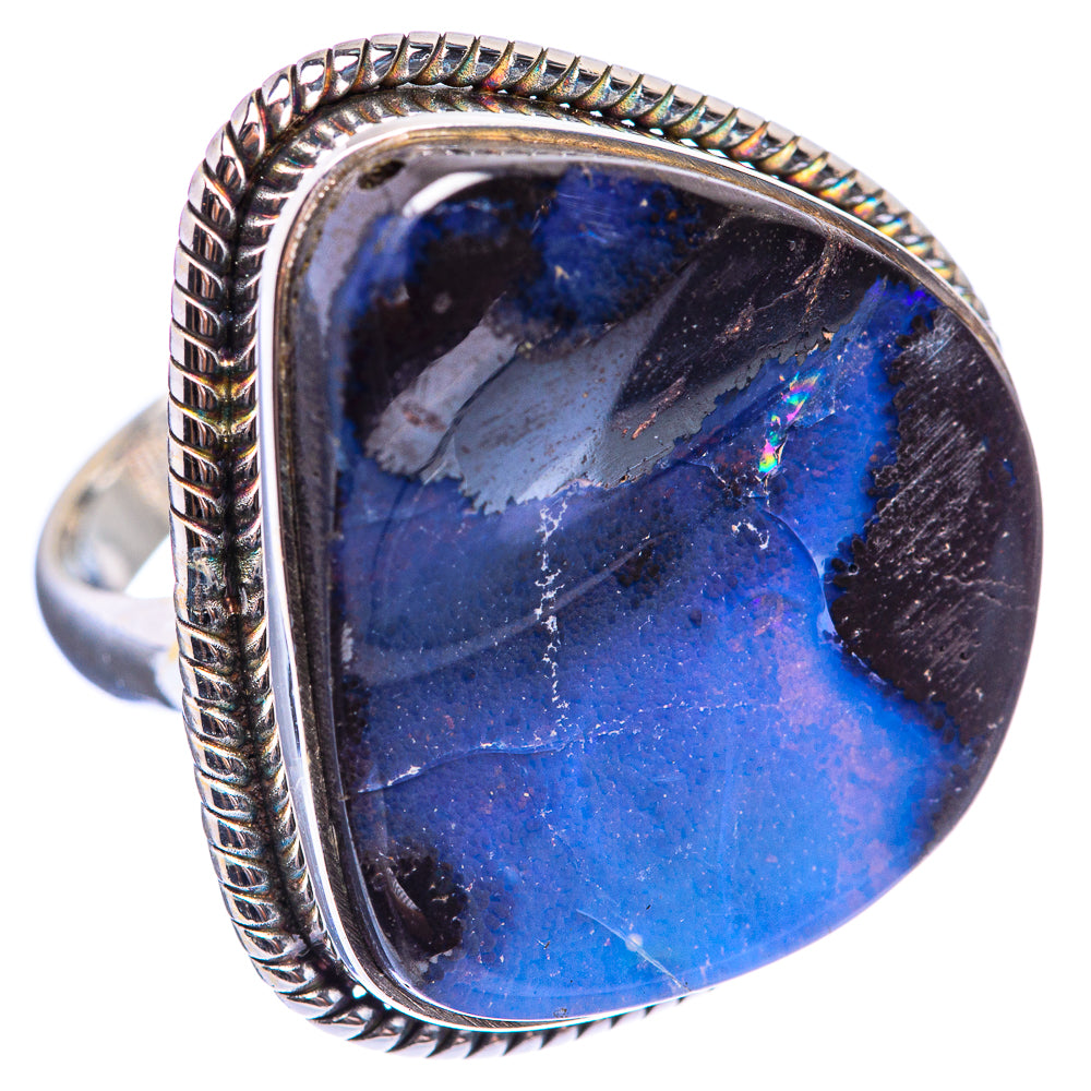 Large Boulder Opal Ring Size 6 (925 Sterling Silver) R142866