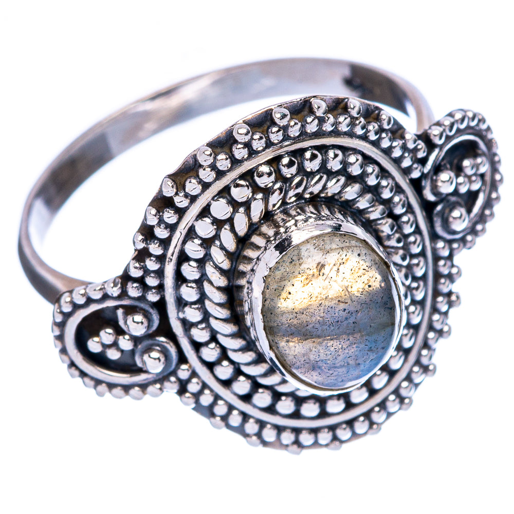 Labradorite Ring Size 7.75 (925 Sterling Silver) R146251