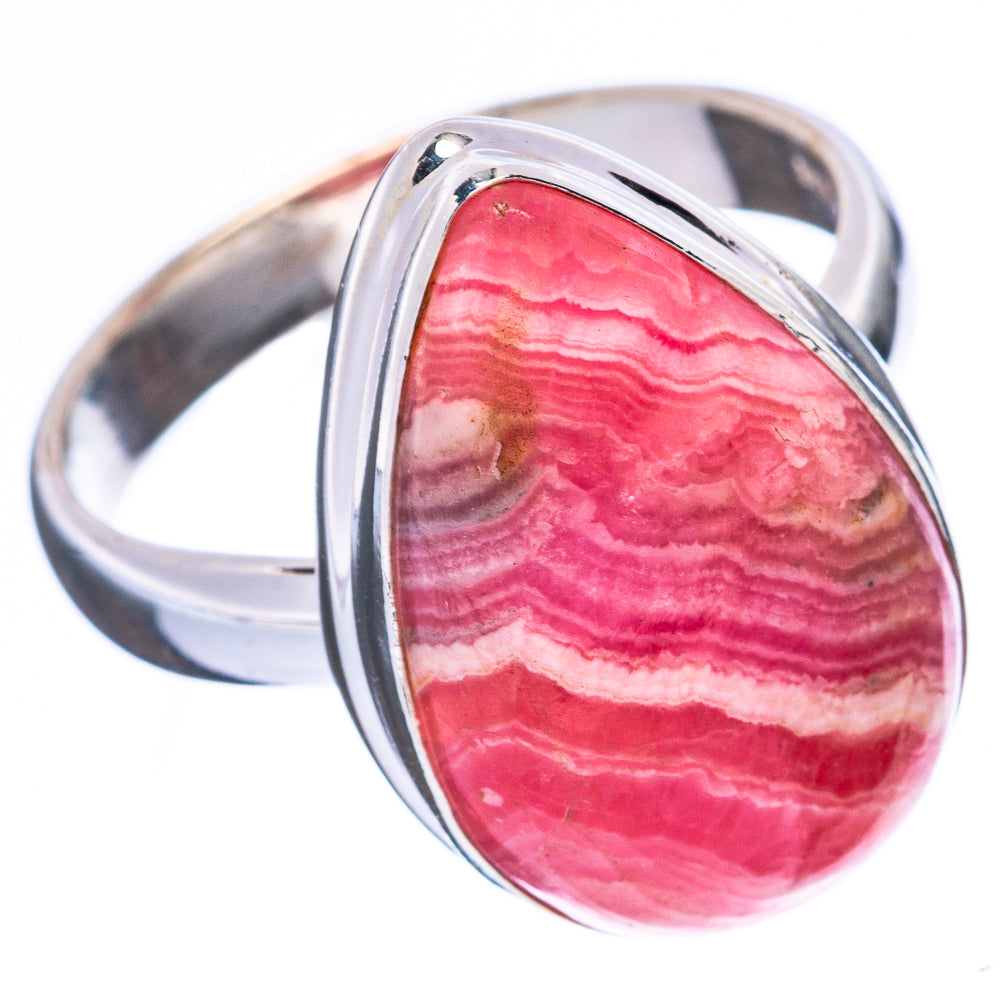 Rhodochrosite Ring Size 7.75 (925 Sterling Silver) R4233