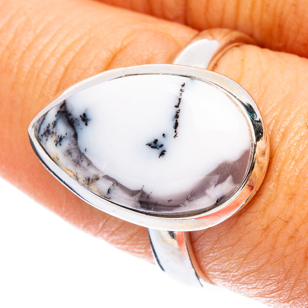Dendritic Opal Ring Size 8.75 (925 Sterling Silver) R4990