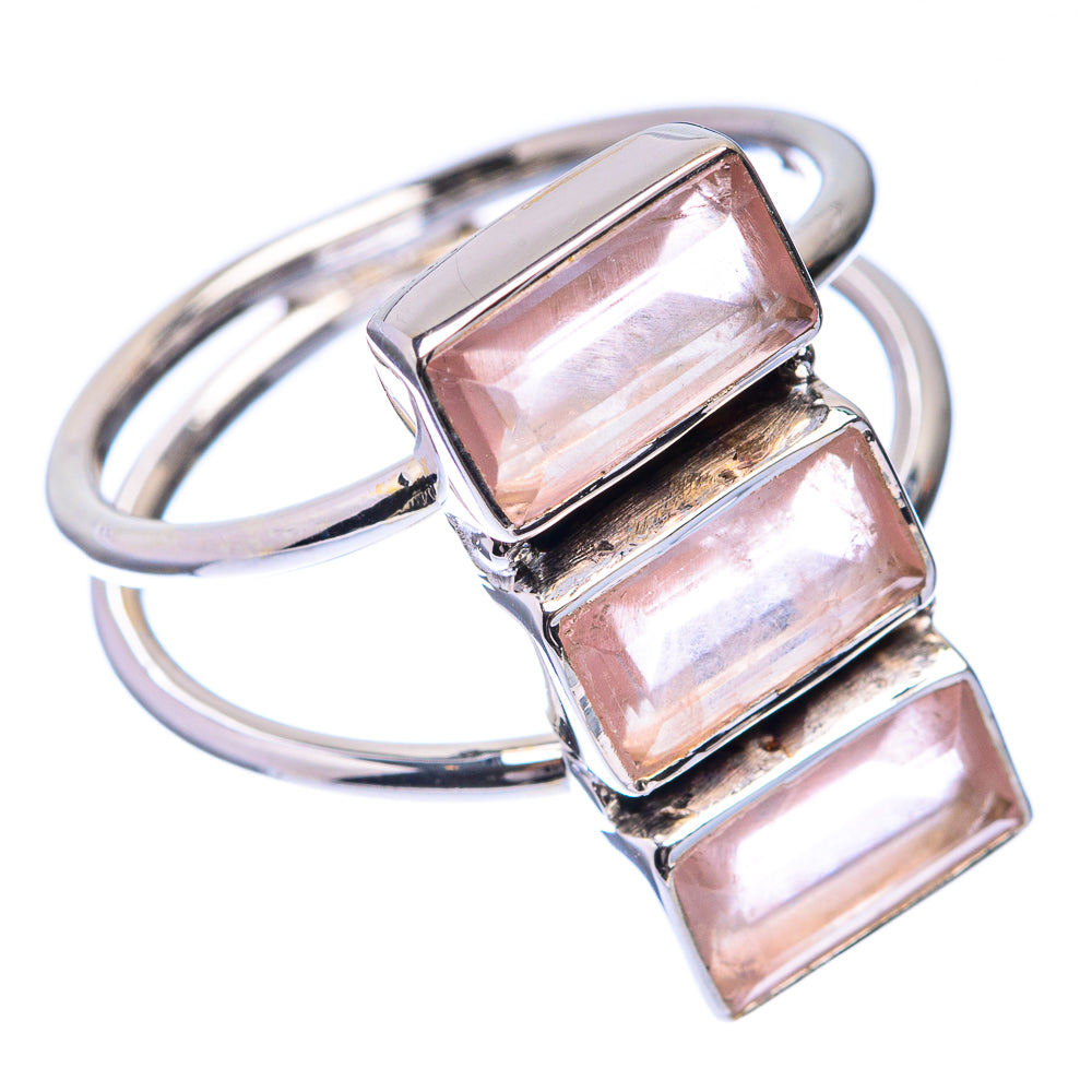 Premium Rose Quartz Ring Size 8.75 (925 Sterling Silver) R141864