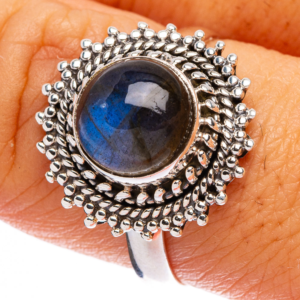 Labradorite Ring Size 8.75 (925 Sterling Silver) R146255