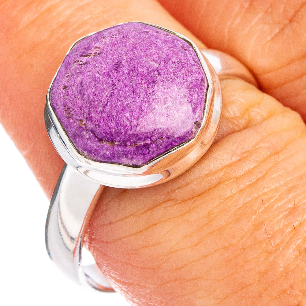 Stichtite Ring Size 8.75 (.925 Sterling Silver)