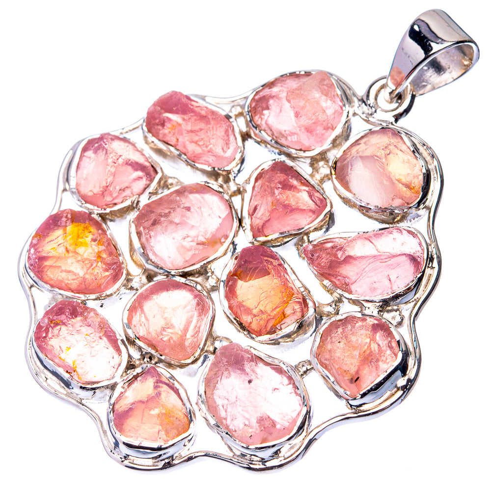 Signature Morganite Pendant 2 1//8" (925 Sterling Silver) P38742