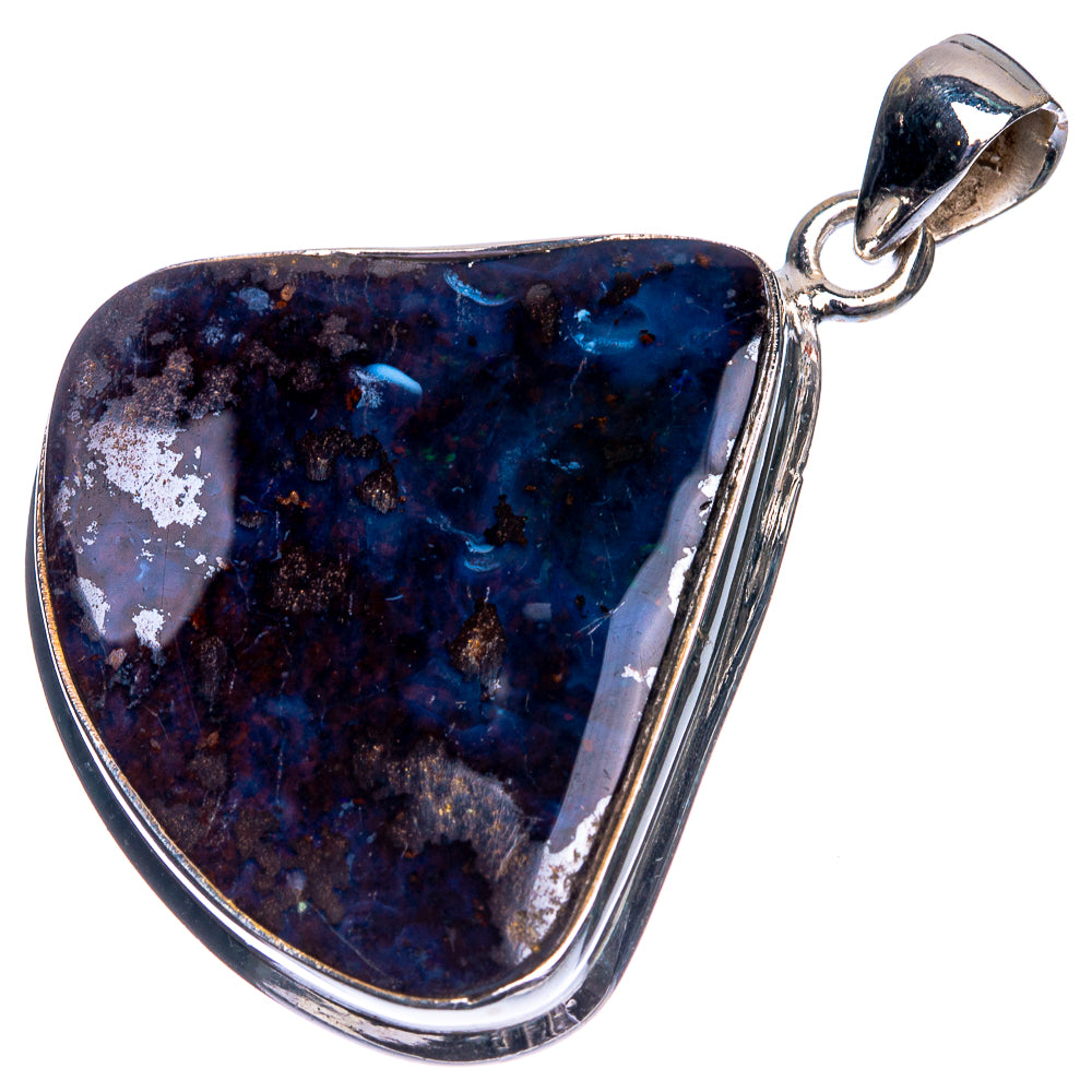Boulder Opal Pendant 1 3/4" (925 Sterling Silver) P39321