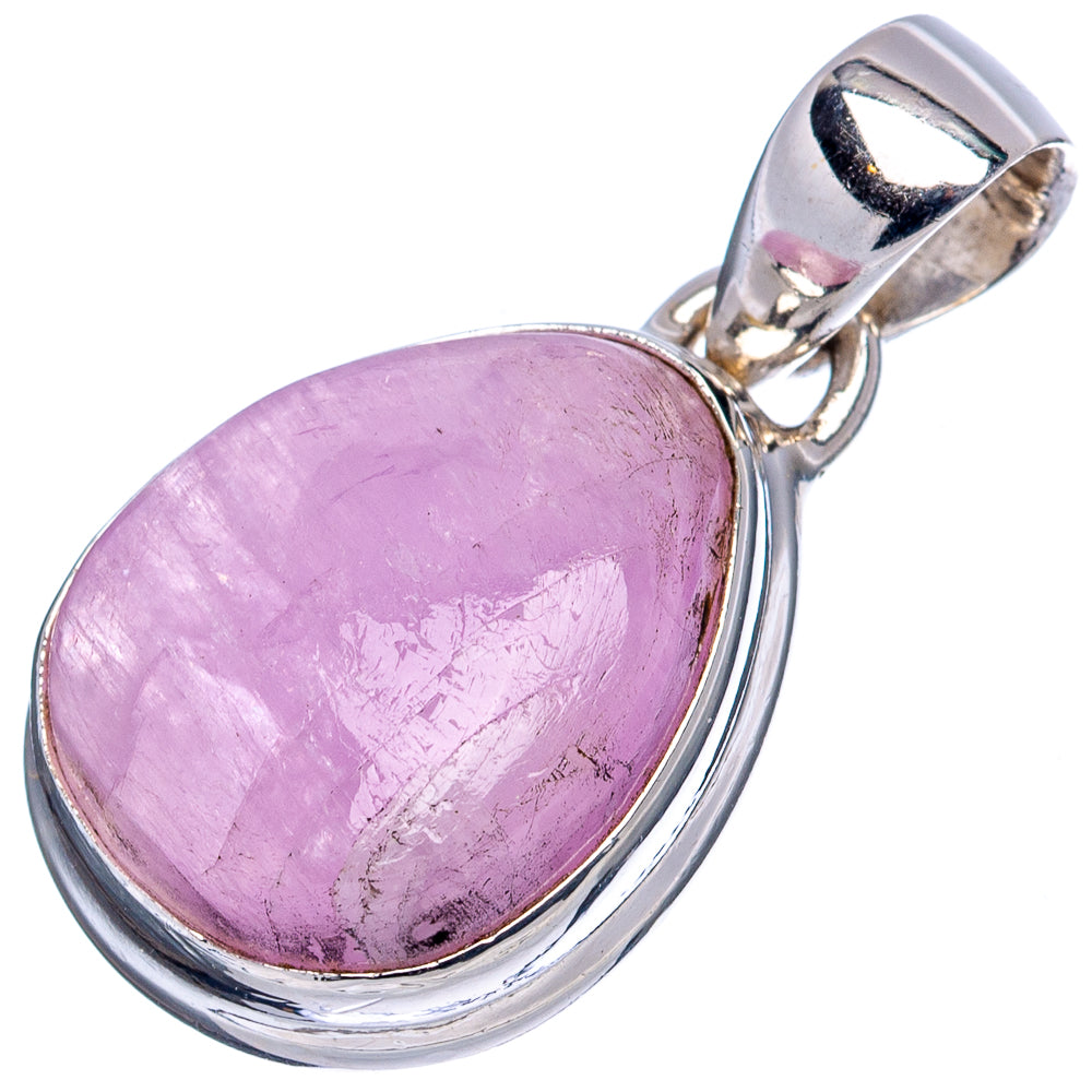 Kunzite Pendant 1 1/8" (.925 Sterling Silver)