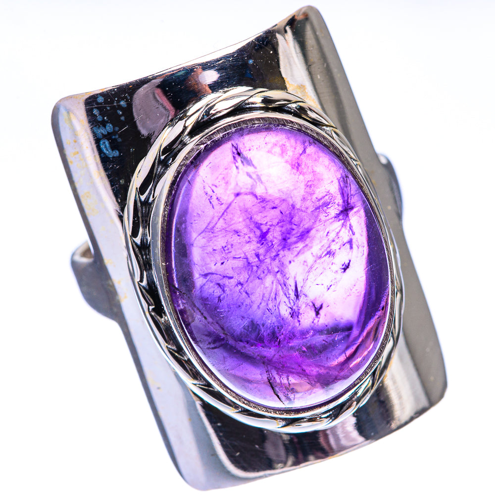 Amethyst Ring Size 7.5 (925 Sterling Silver) R140523