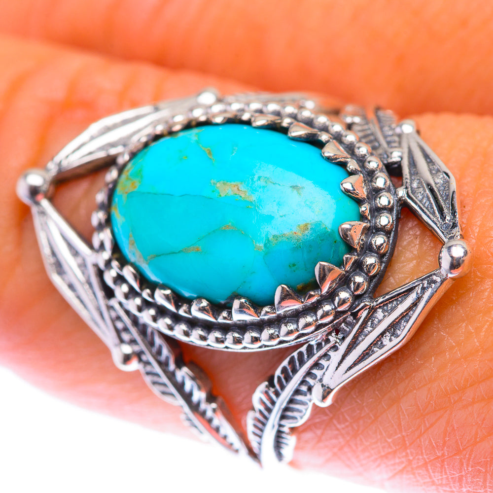 Chrysocolla Ring Size 8.5 (925 Sterling Silver) RING139961