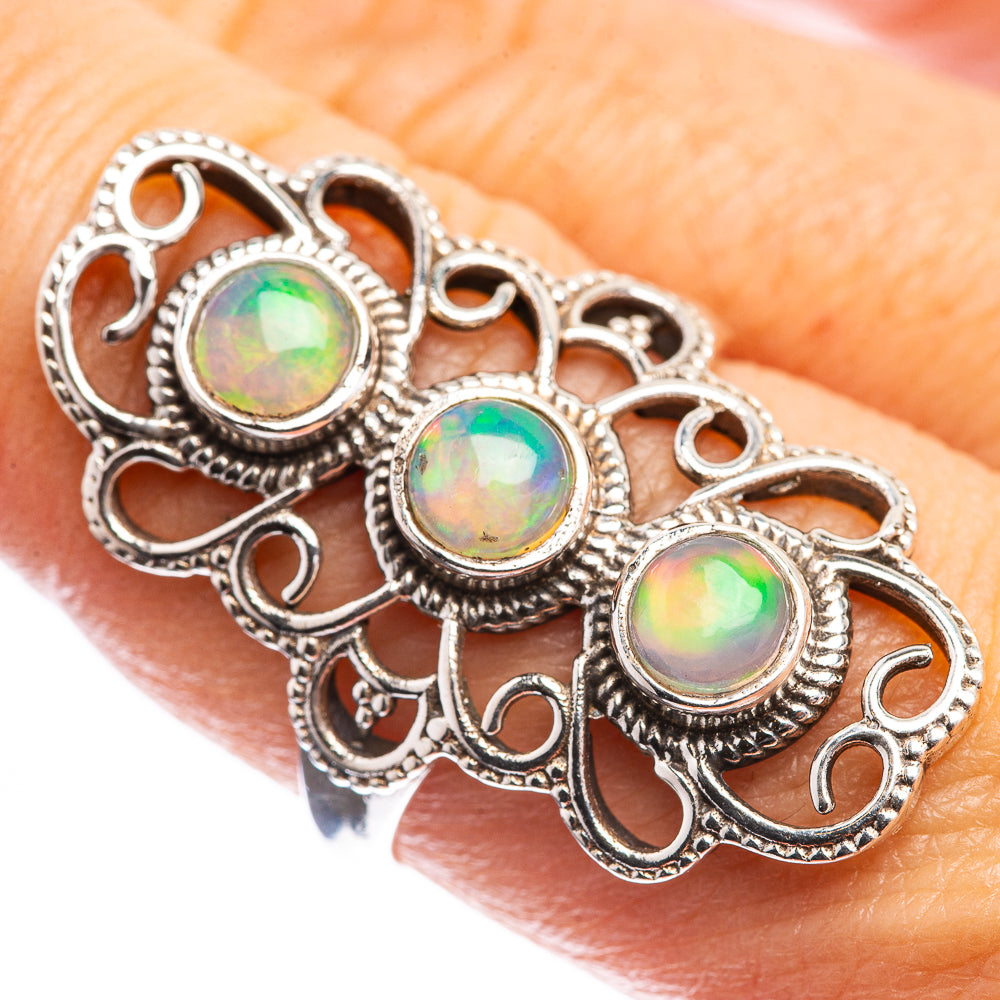 Ethiopian Opal Ring Size 8 (925 Sterling Silver) R143091