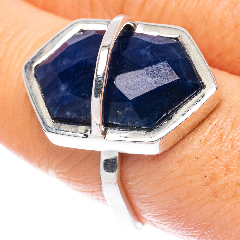 Premium Lapis Lazuli Ring Size 8 (925 Sterling Silver) R2639
