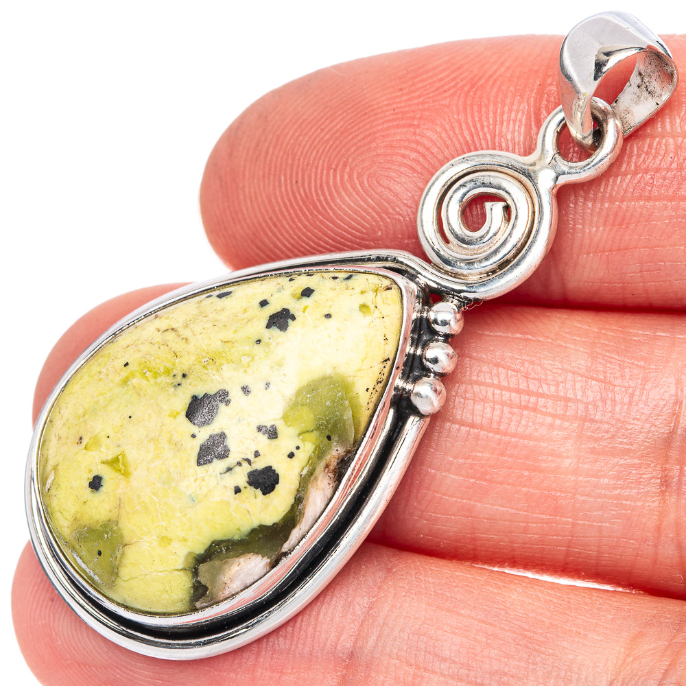 Atlantisite Pendant 2" (925 Sterling Silver) P41428