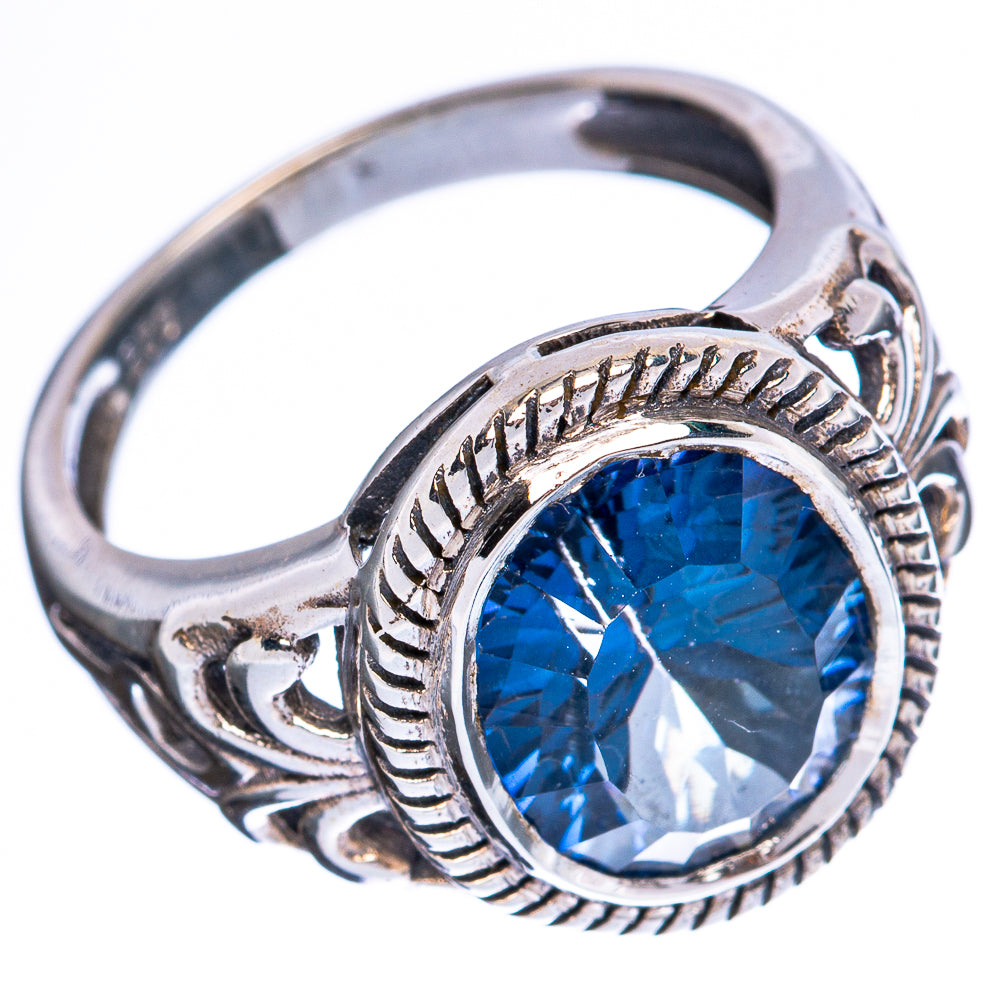 Blue Mystic Topaz Ring Size 6 (925 Sterling Silver) R3206