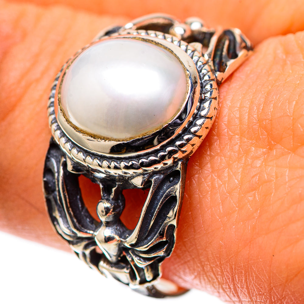 Cultured Pearl Ring Size 10 (925 Sterling Silver) RING138367