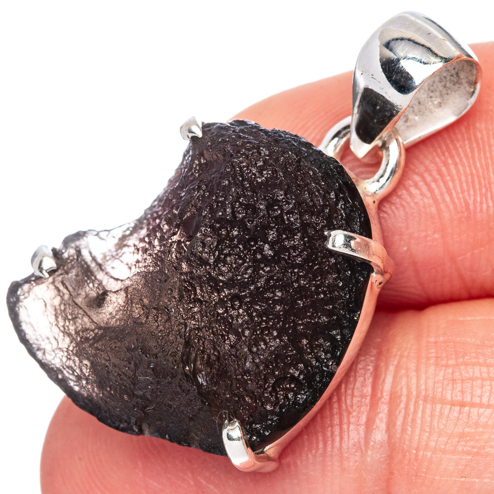 Rare Agni Manitite Pendant 1 1/4" (925 Sterling Silver) P41602