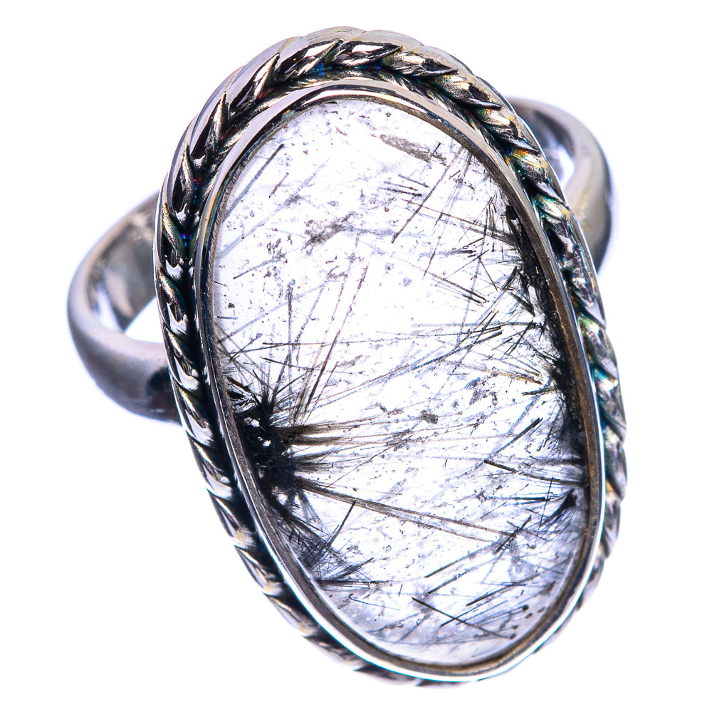 Tourmalinated Quartz Ring Size 7 (925 Sterling Silver) R144155