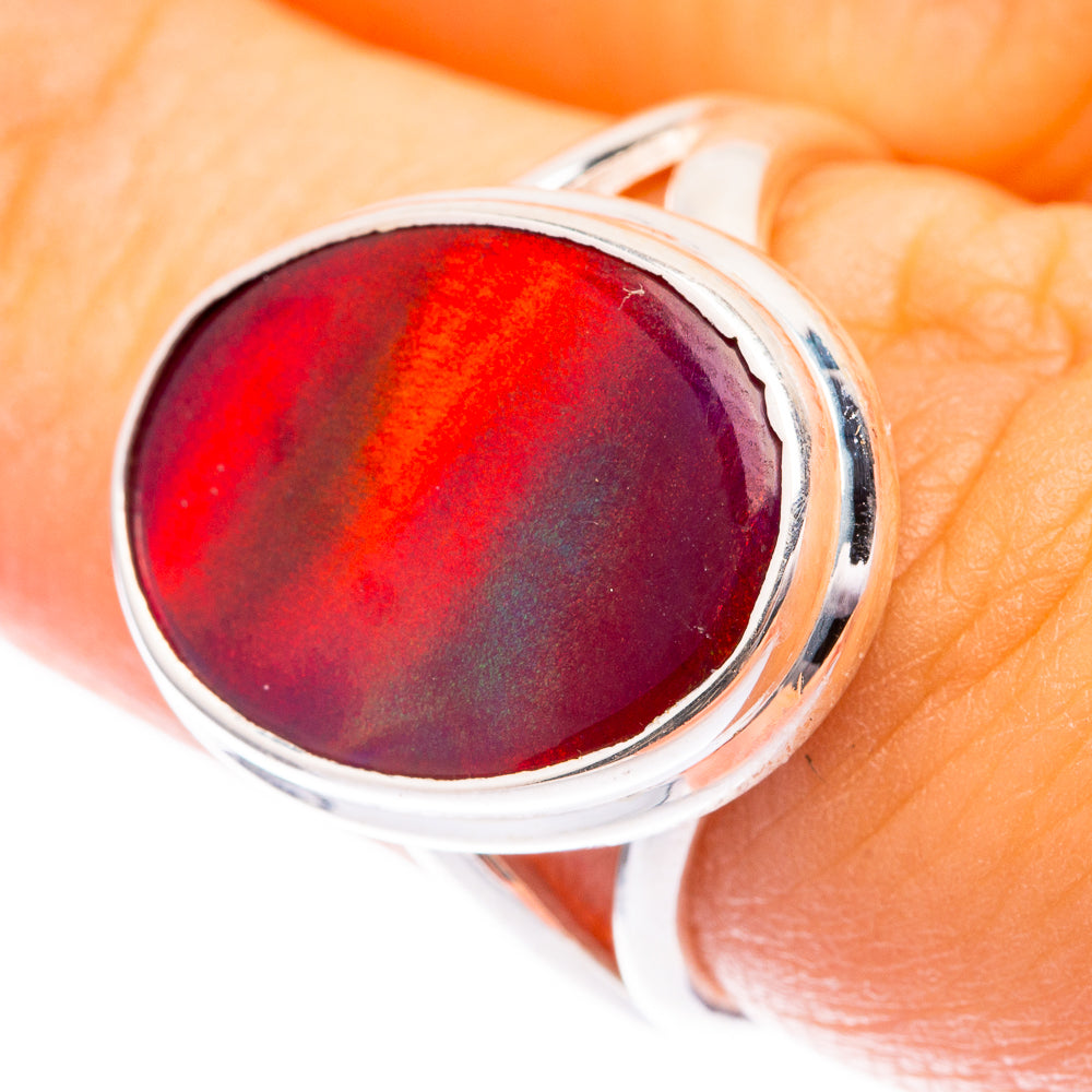 Aura Opal Ring Size 7 (925 Sterling Silver) R141592