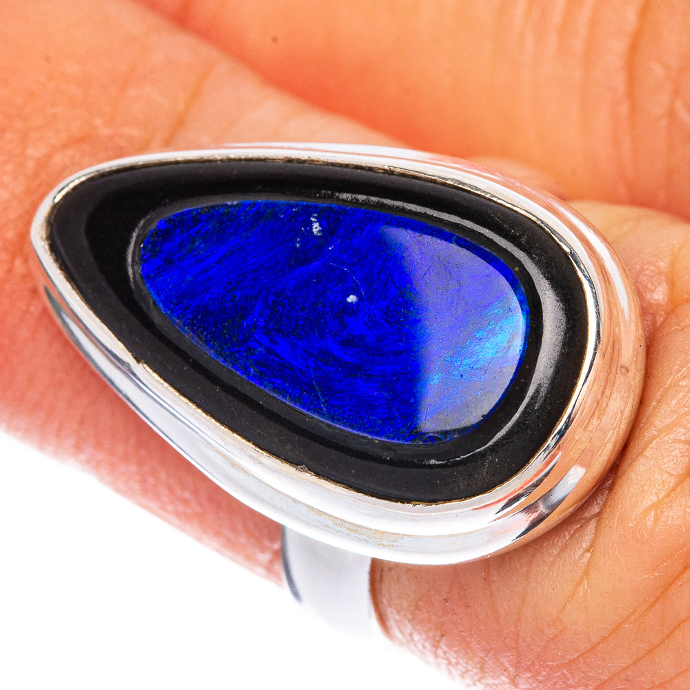 Rare Doublet Opal Ring Size 4.75 (925 Sterling Silver) R1407
