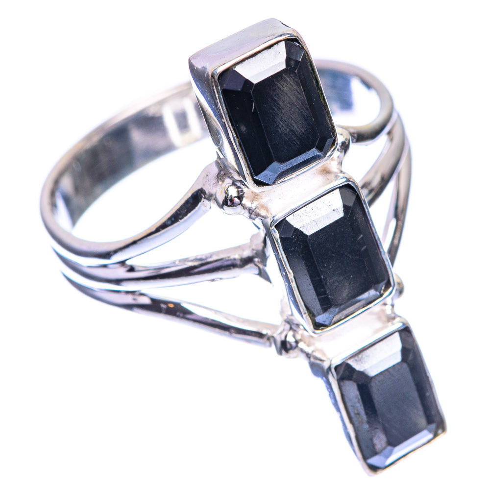 Black Onyx Ring Size 9 (925 Sterling Silver) RING143262