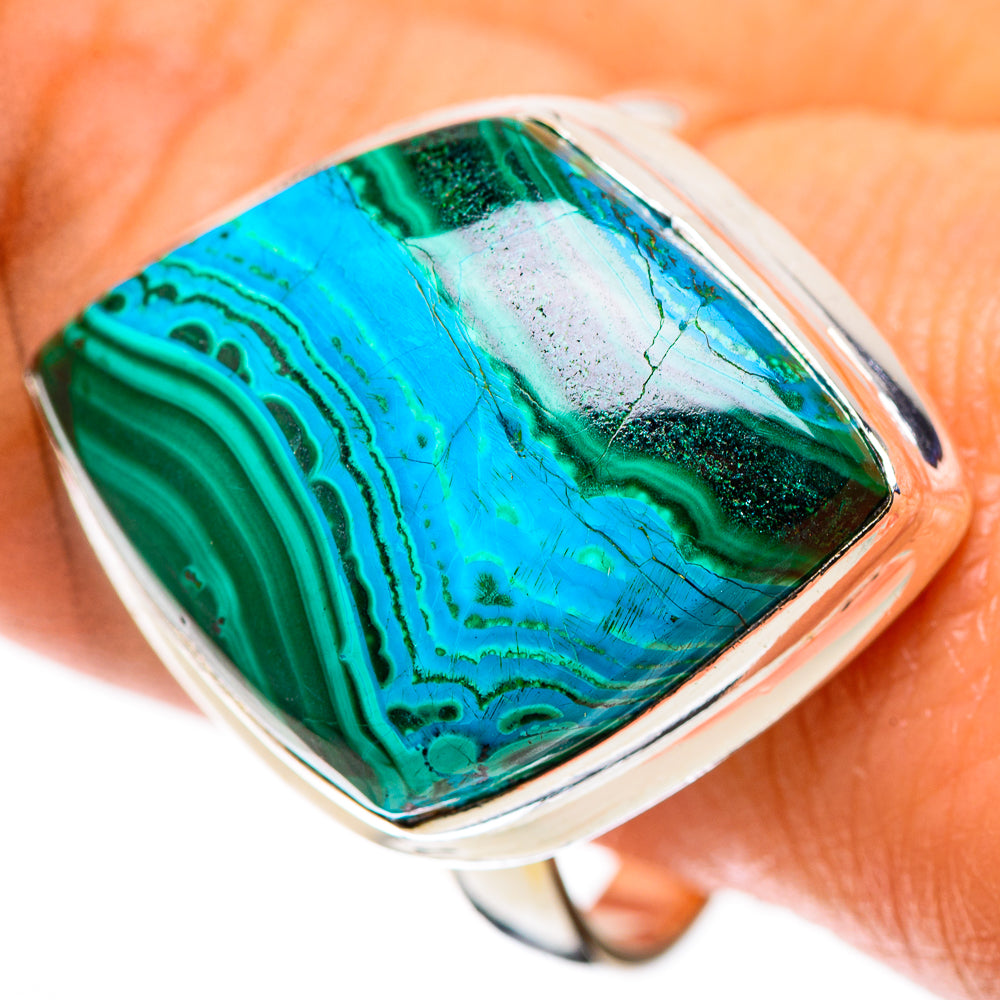 Chrysocolla Ring Size 11.25 (925 Sterling Silver) RING138396