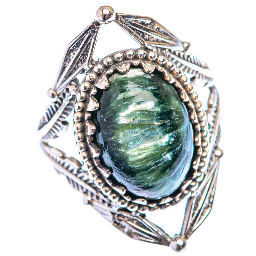Seraphinite Ring Size 7.5 (925 Sterling Silver) RING139963