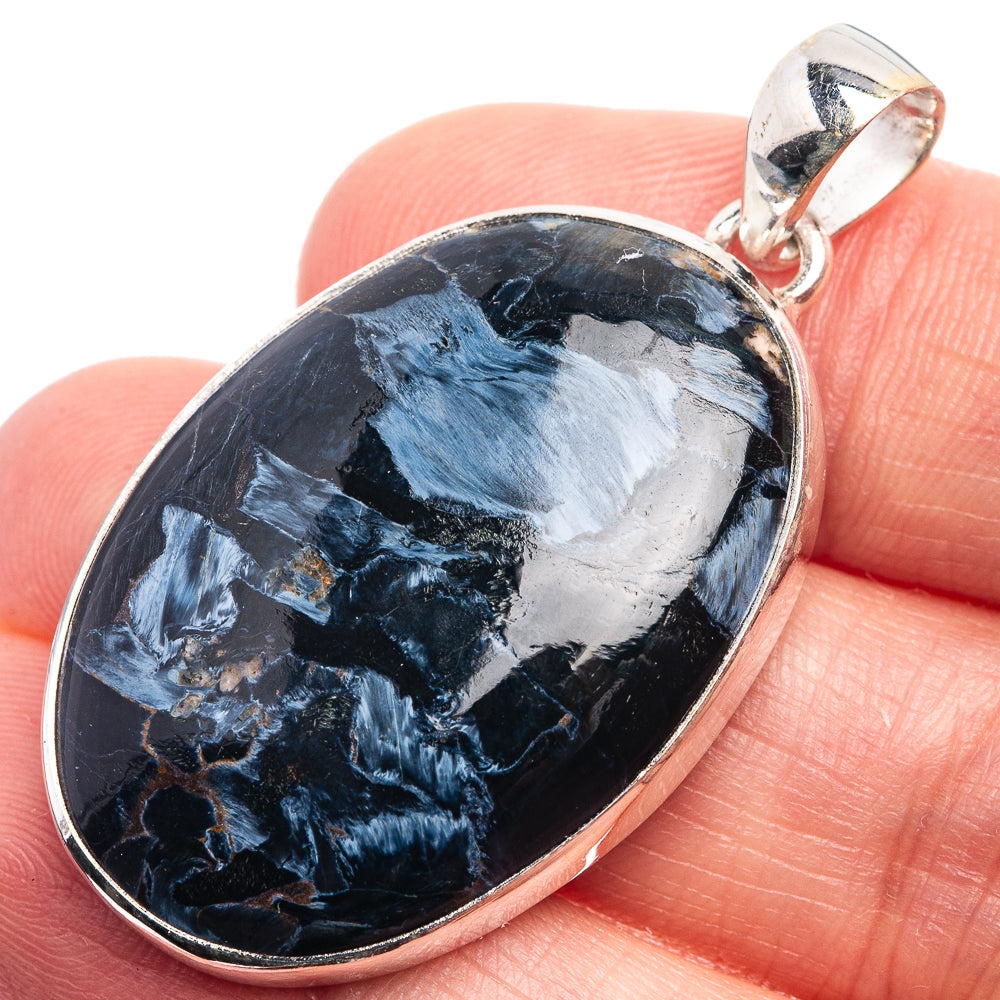 Pietersite Pendant 1 5/8" (925 Sterling Silver) P38986