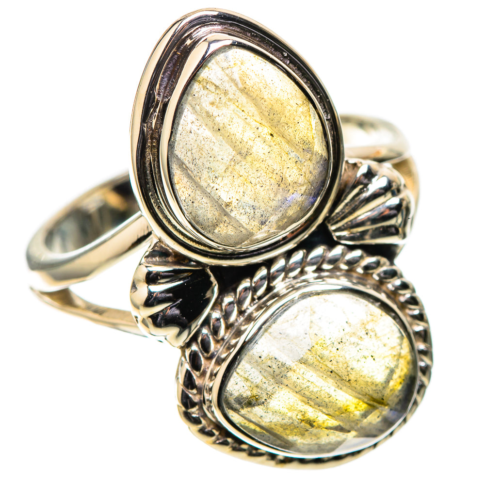 Premium Labradorite Ring Size 7 (925 Sterling Silver) RING138128
