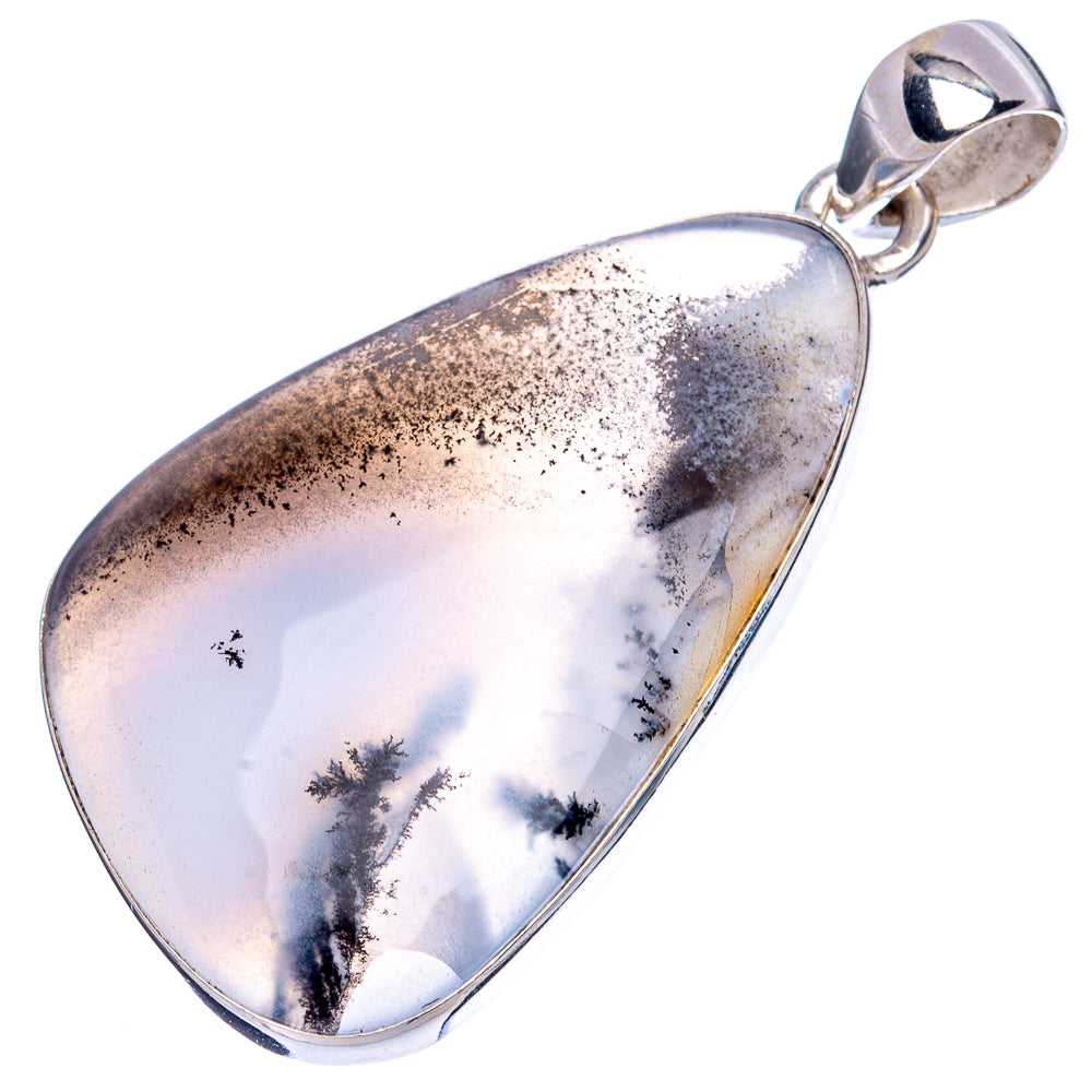 Dendritic Opal Pendants 1 3/4" (925 Sterling Silver) P43275