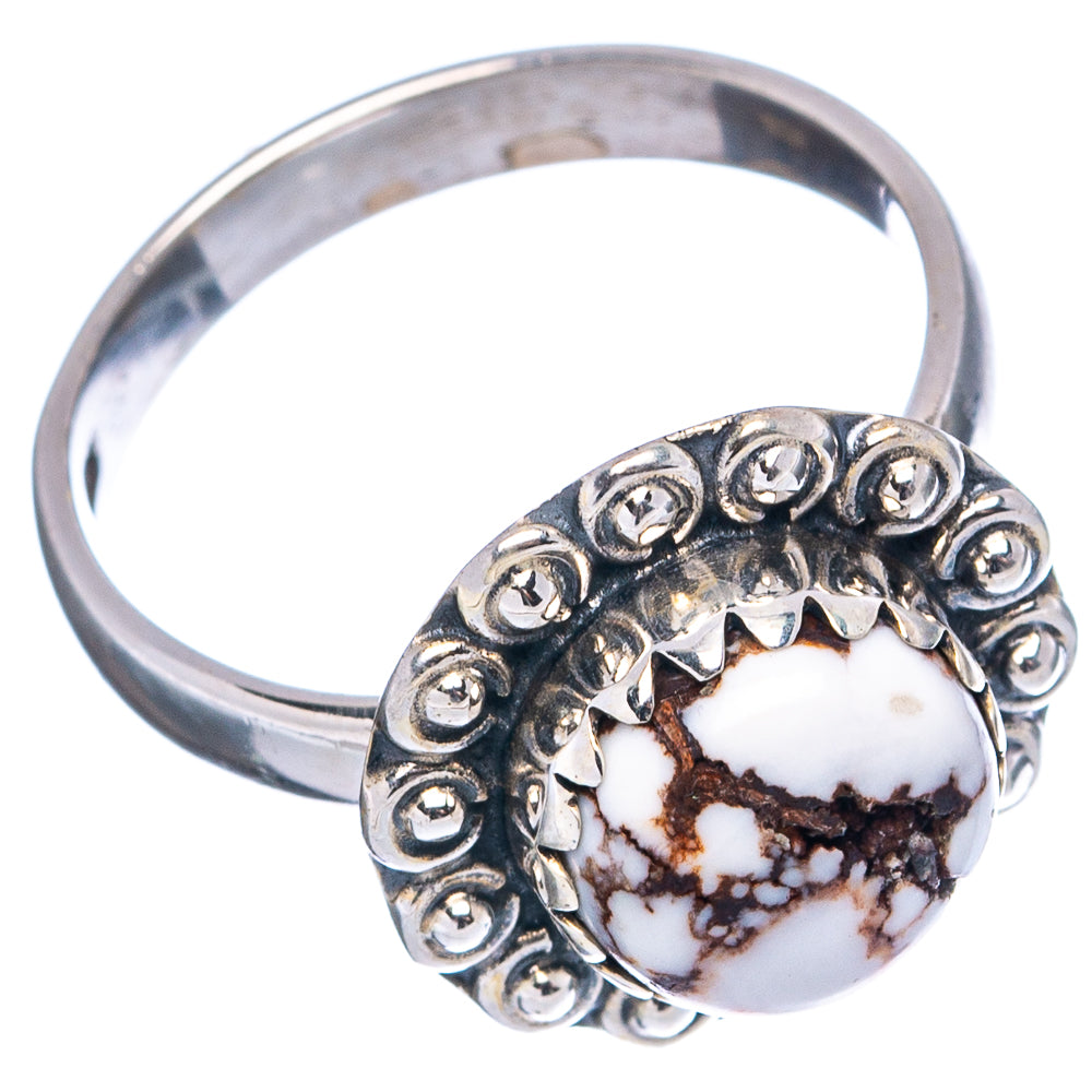Wild Horse Jasper Ring Size 7 (.925 Sterling Silver)