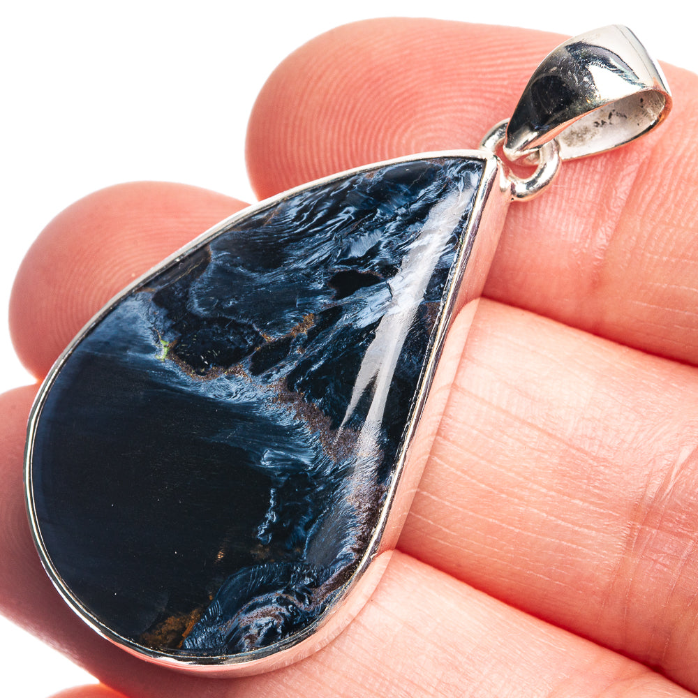 Pietersite Pendant 1 5/8" (925 Sterling Silver) P39098