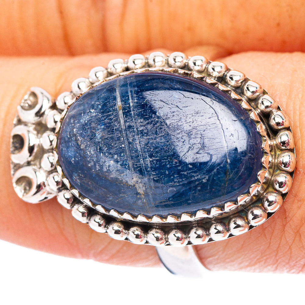 Kyanite Ring Size 8.5 (.925 Sterling Silver)