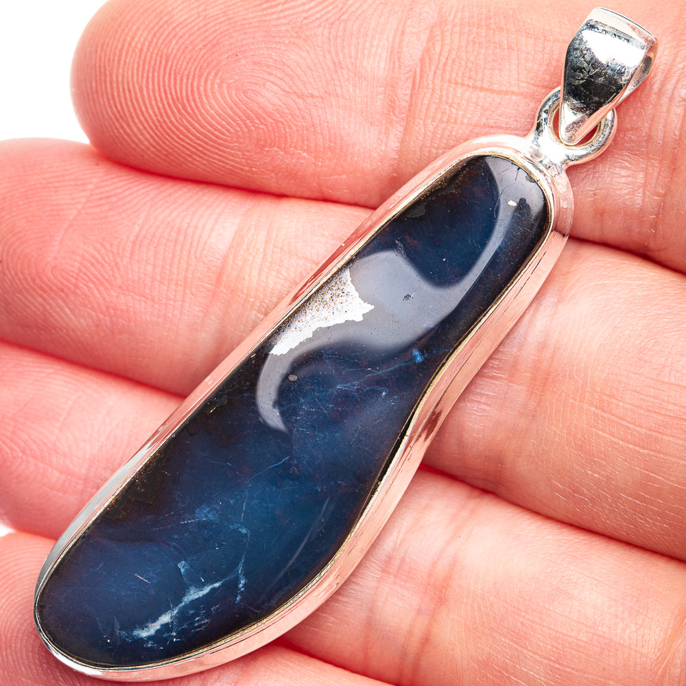 Boulder Opal Pendant 2 1/4" (925 Sterling Silver) P39324