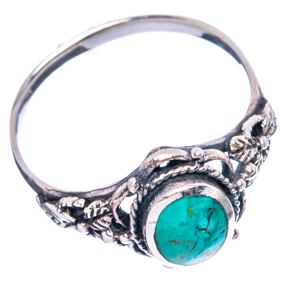 Rare Arizona Turquoise Ring Size 8.75 (925 Sterling Silver) R5001