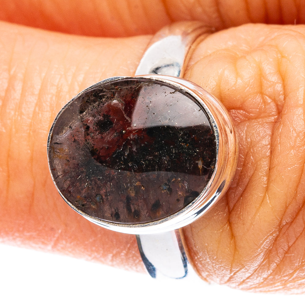 Rare Cacoxenite Ring Size 6.25 (925 Sterling Silver) R5049
