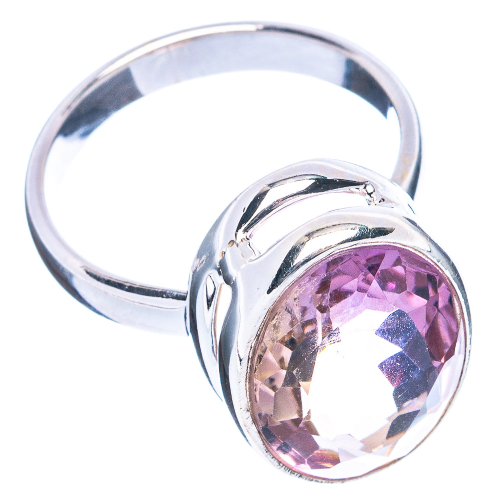 Rare Faceted Ametrine Ring Size 6.75 (925 Sterling Silver) R4734