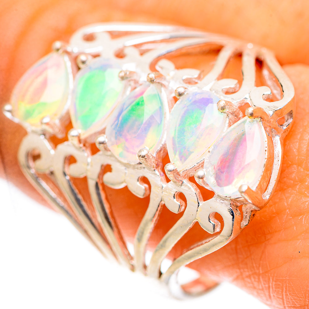 Ethiopian Opal 925 Sterling Silver Ring Size 10 (925 Sterling Silver) RING139414