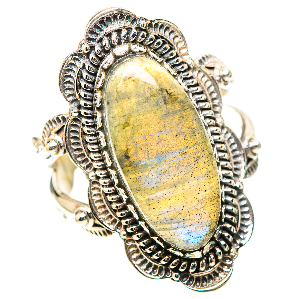 Labradorite 925 Sterling Silver Ring Size 7 (925 Sterling Silver) RING139357