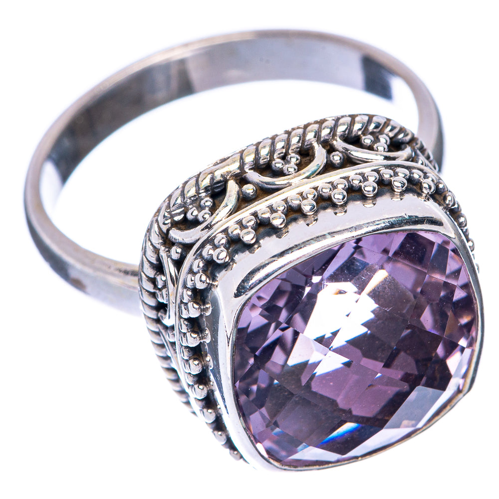Pink Amethyst Ring Size 9.75 (925 Sterling Silver) R144906