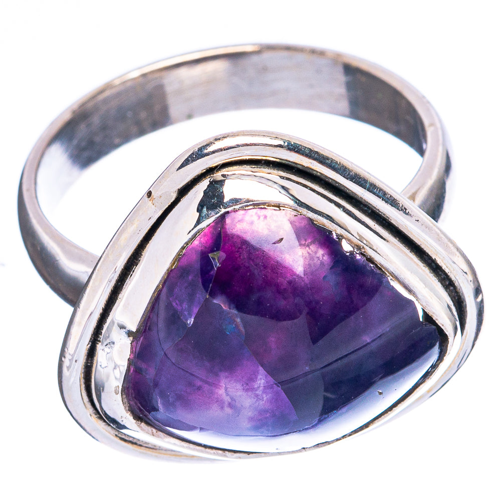 Mexican Purple Opal (Morado) Ring Size 6.75 (925 Sterling Silver) R5088