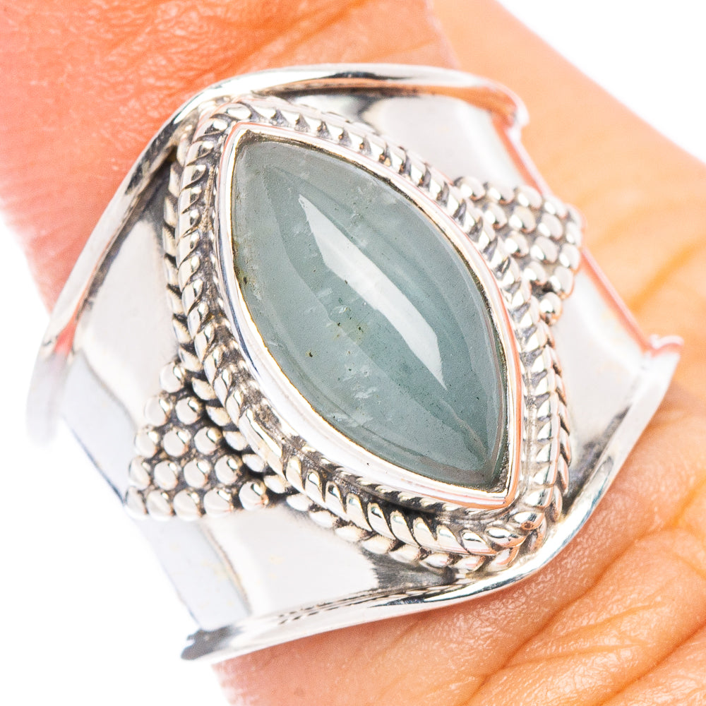 Aquamarine Ring Size 5.75 (925 Sterling Silver) R7478