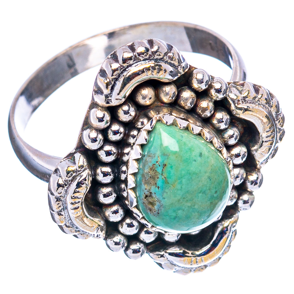 Variscite Ring Size 8 (.925 Sterling Silver)