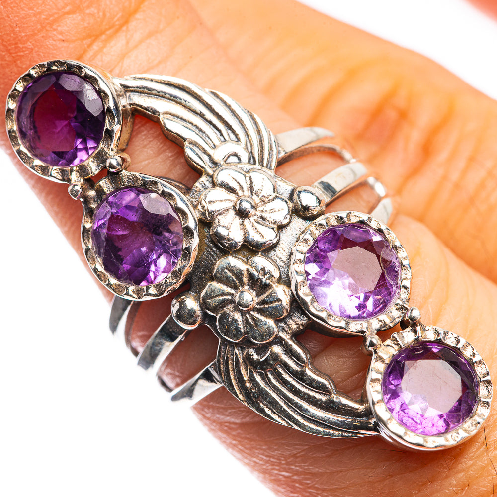 Amethyst Ring Size 6.75 (925 Sterling Silver) RING143414