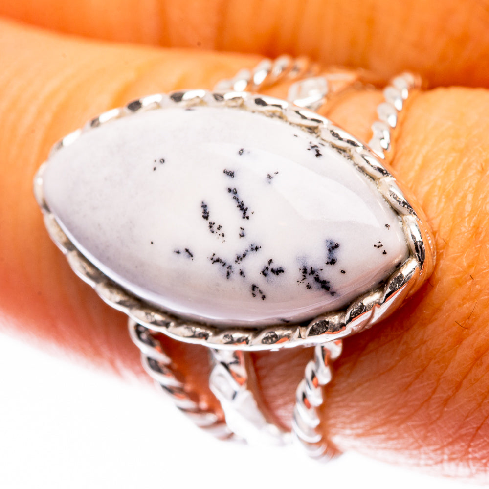 Premium Dendritic Opal Ring Size 8 (925 Sterling Silver) R141830