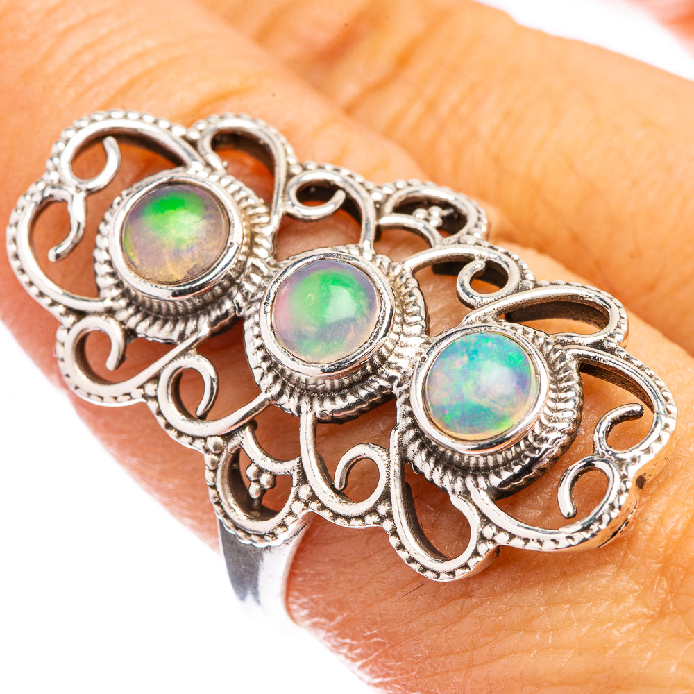Ethiopian Opal Ring Size 8.75 (925 Sterling Silver) R142645