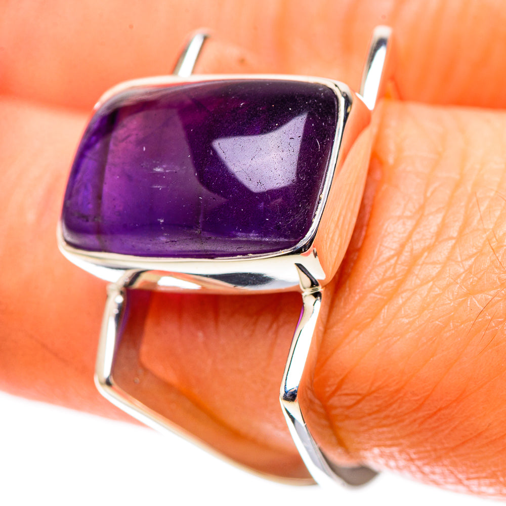 Premium Amethyst Ring Size 6 (925 Sterling Silver) RING138096