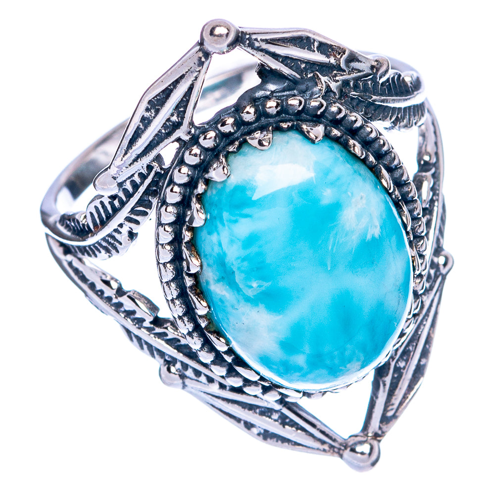 Larimar Ring Size 8 (925 Sterling Silver) R144416