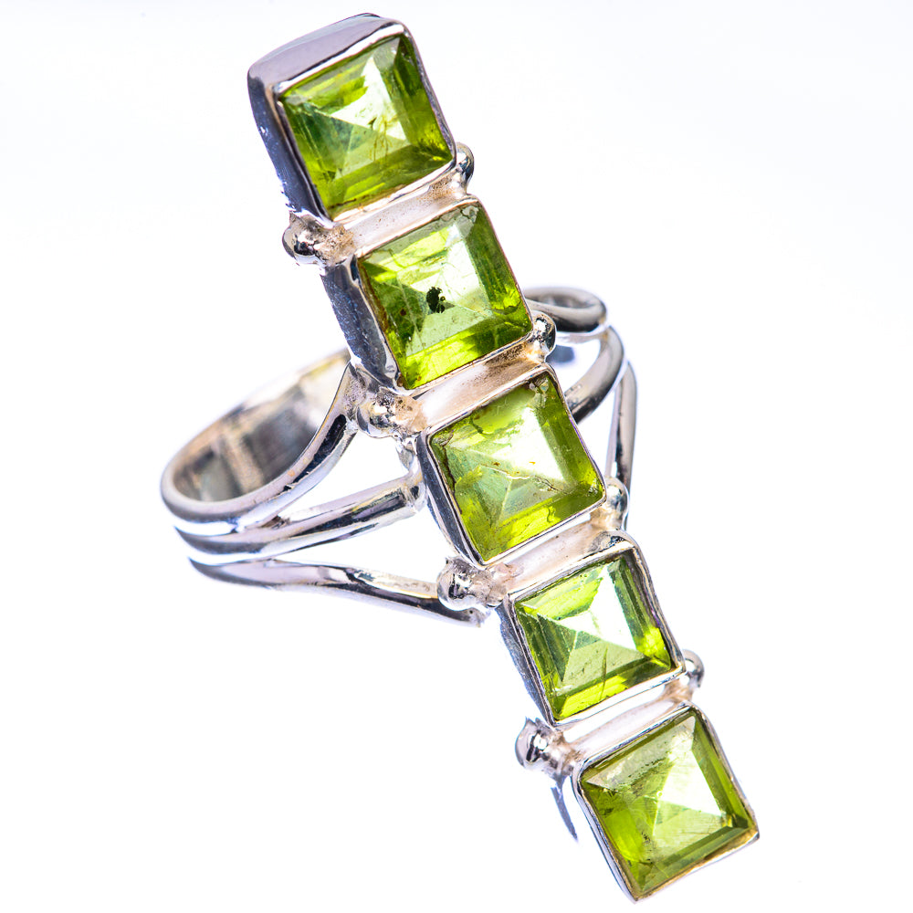 Large Peridot Ring Size 8.75 (925 Sterling Silver) RING143332